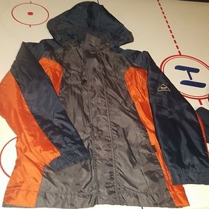 boys xl gap fleece lined hooded jacket